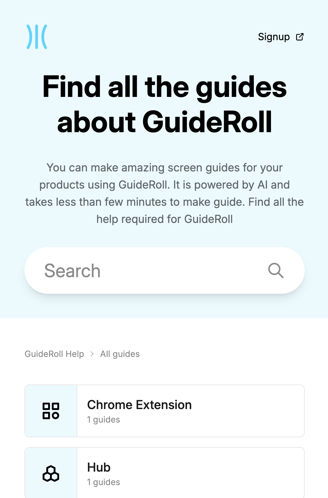 GuideRoll
